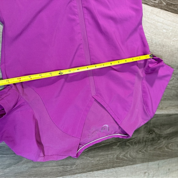 Urbane Performance Women's XS Purple Medical Scrub Top Utility Pockets - Picture 5 of 8